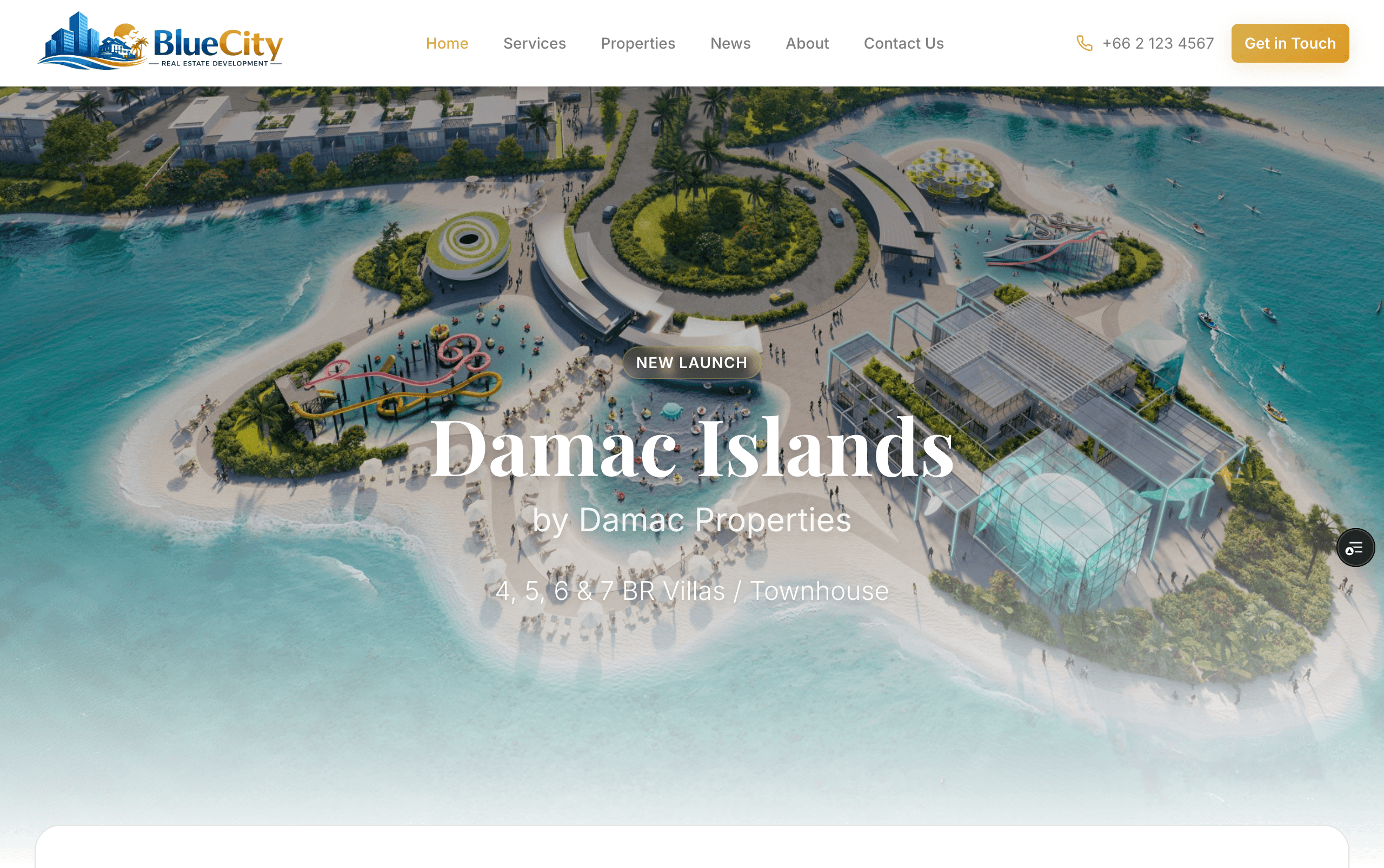 Blue City Real Estate Website